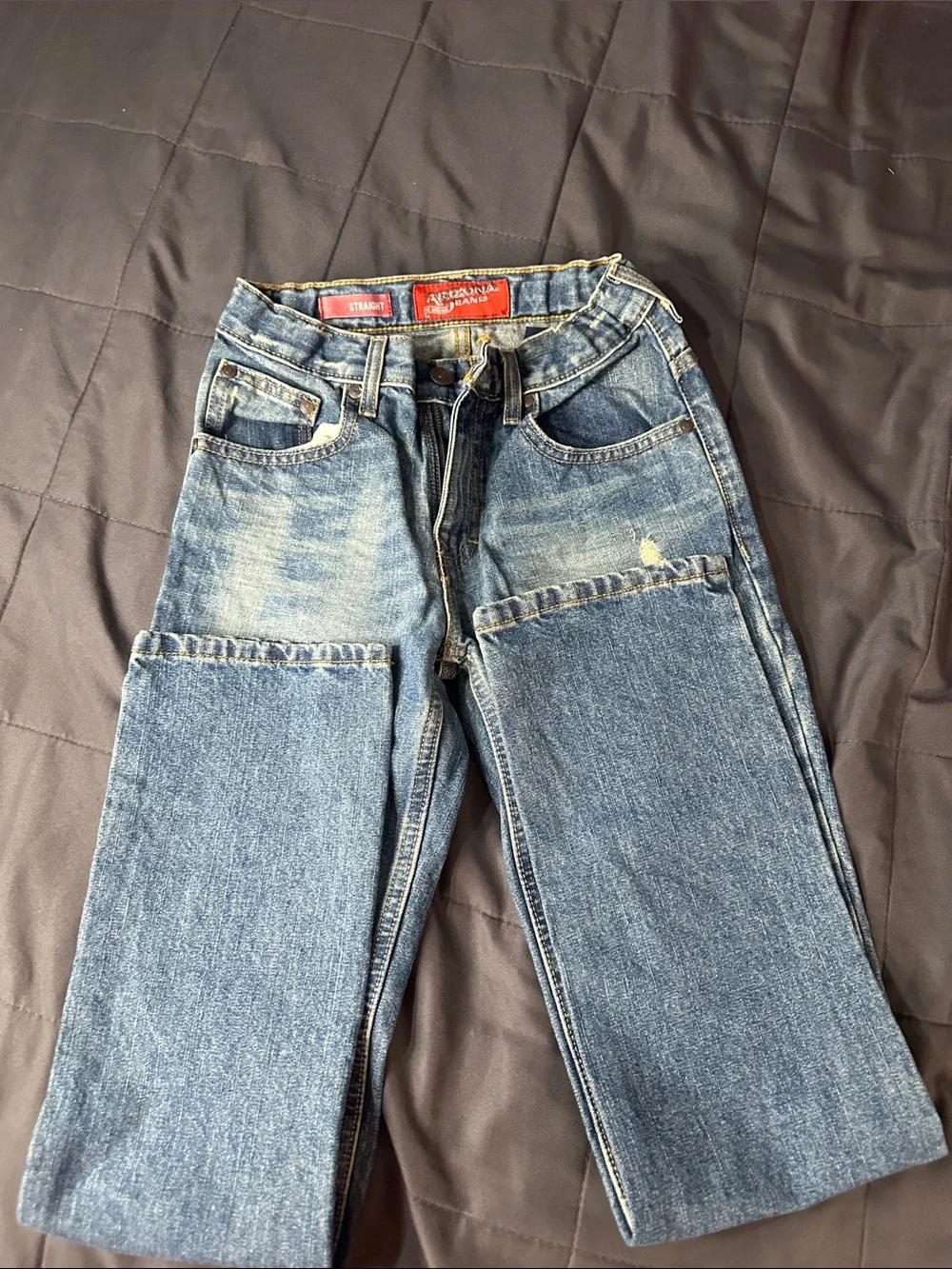 Classic Blue High-Waist Denim Jeans